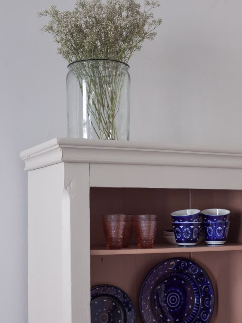 Old cabinet painted