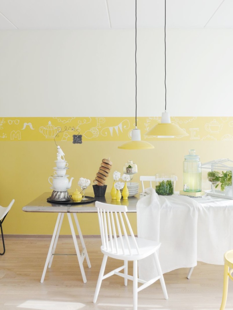 Tikkurila - idejas virtuvei un ēdamistabai