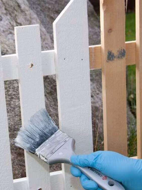 Fence painting