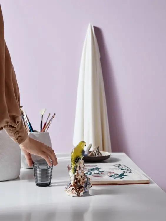 trendy purple in interior design