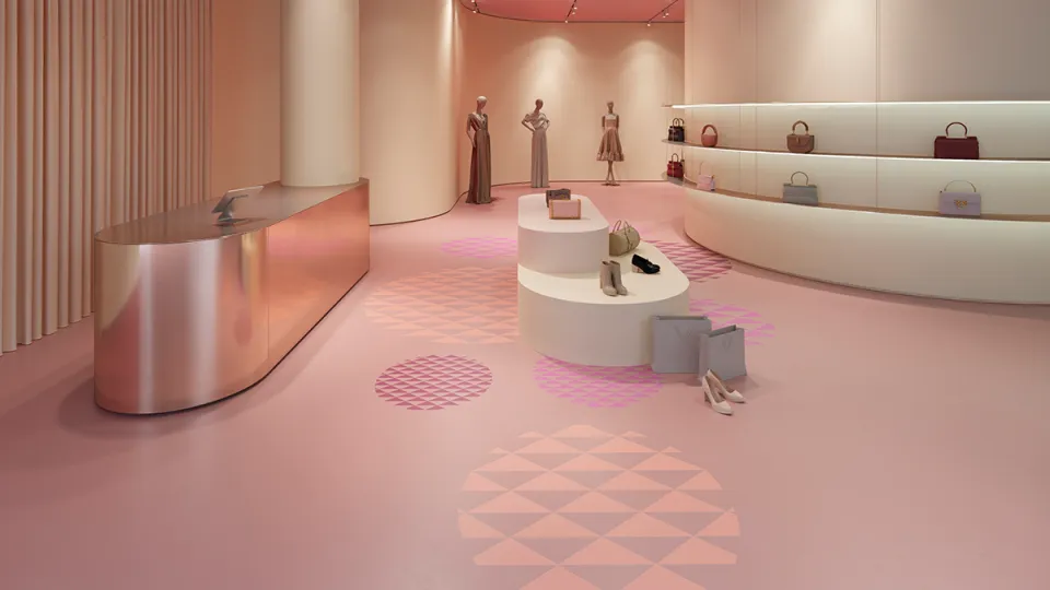 Uzlīmju māksla - matēts grīdas dizains