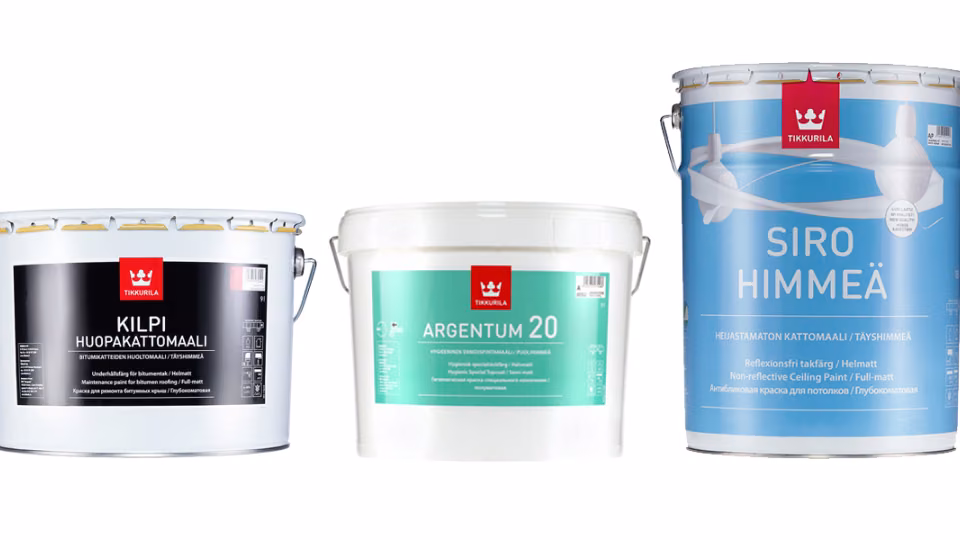 Tikkurila produkti alfabēta secībā