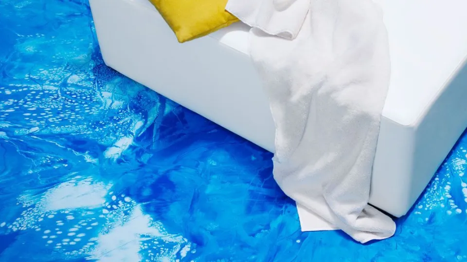 Dizaina grīdas - marmorēšana