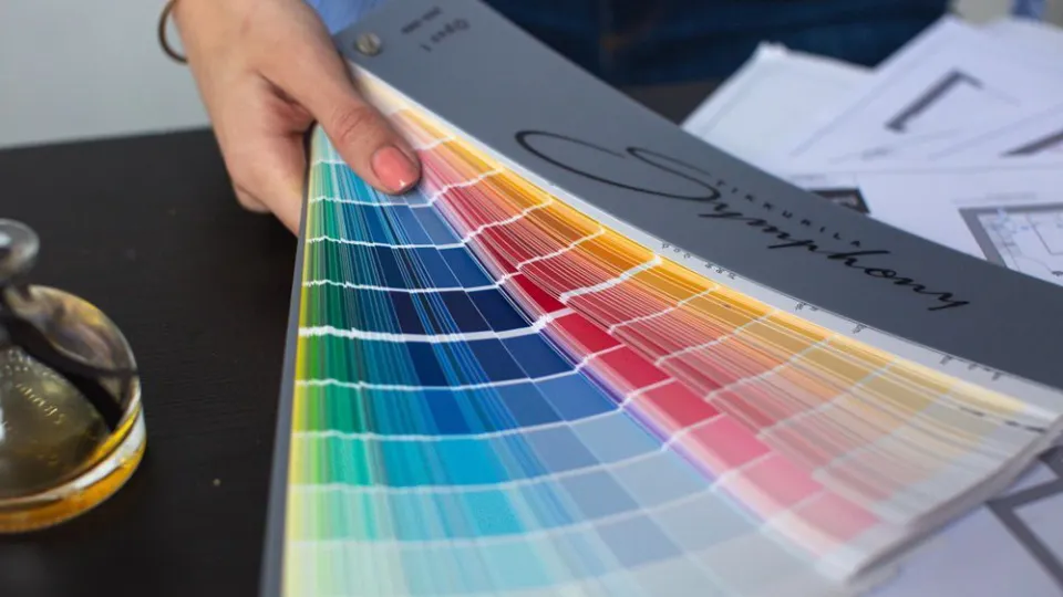 Tikkurila Symphony 2436 - toņu karte