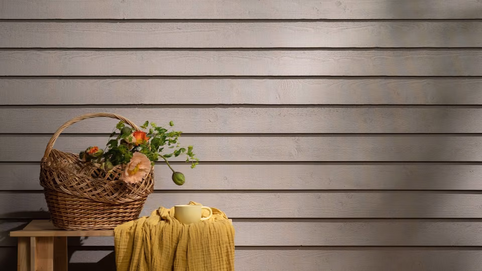 garden styles by paint colours