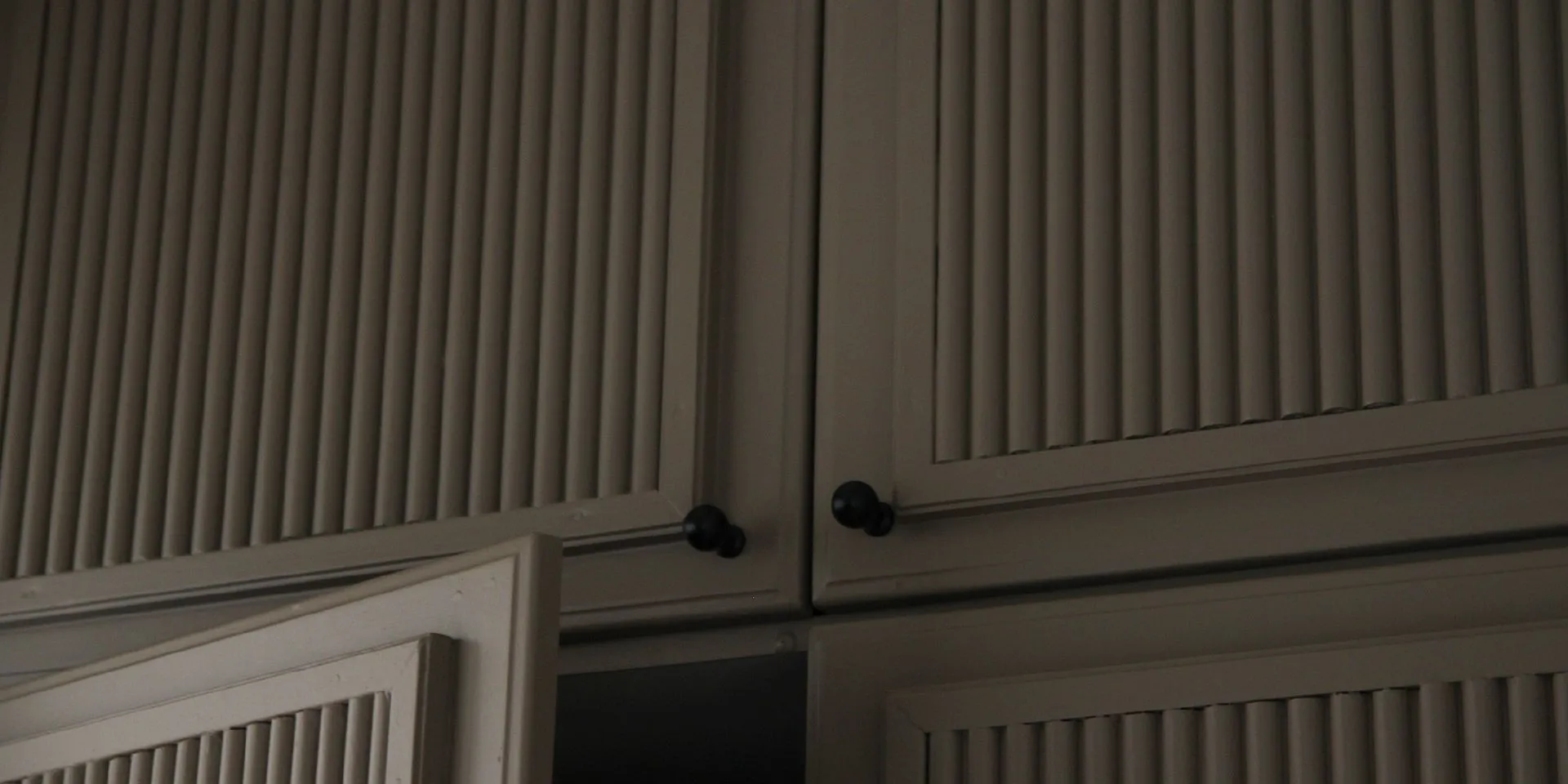 Skapīša durvis pēc pārvērtībām