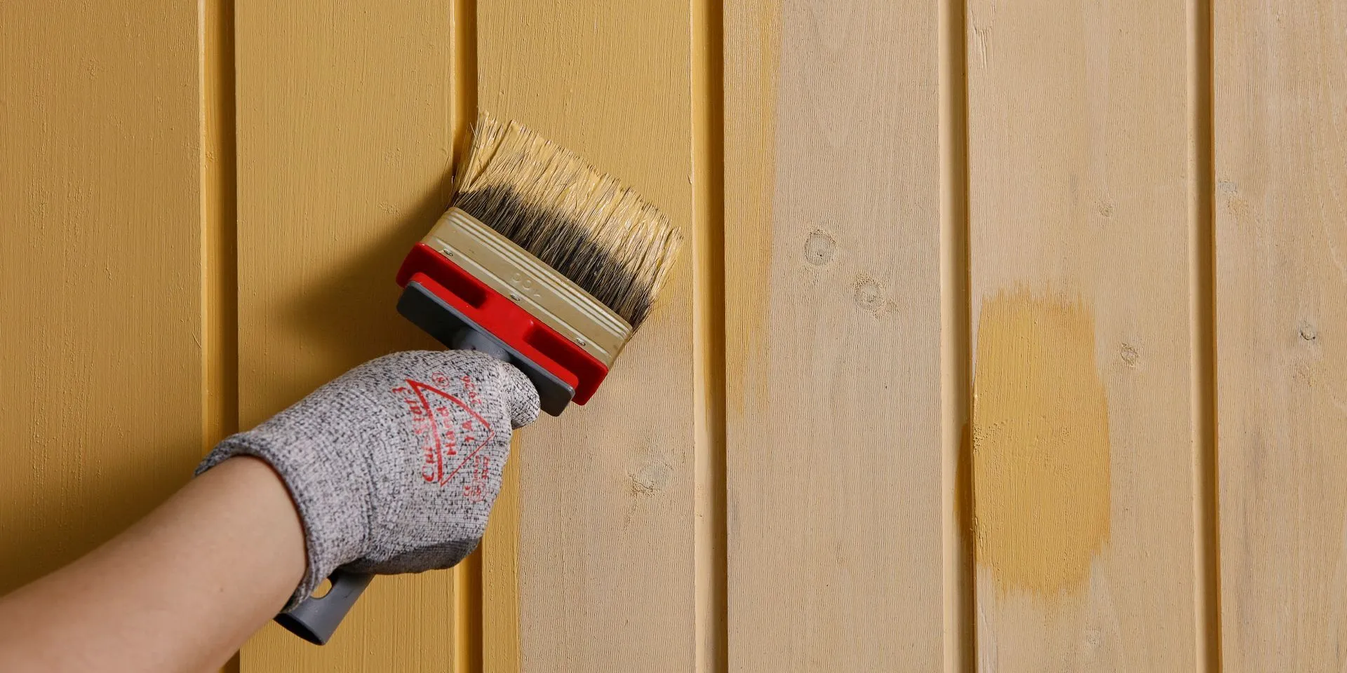 Exterior wall painting