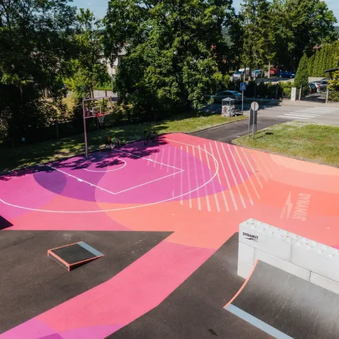 Tikkurila's support for the creation of Cēsis skate park 