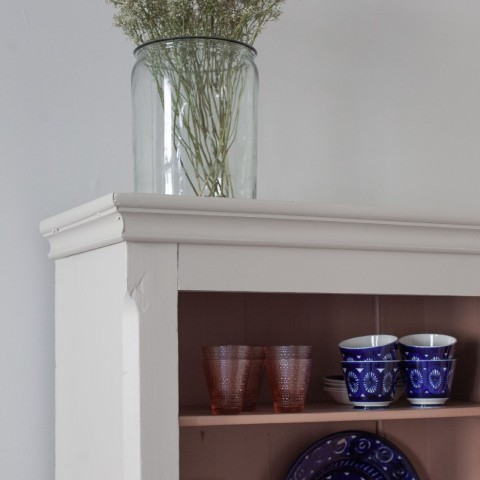 Old cabinet painted
