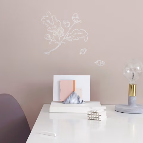 Express yourself with the blackboard paint