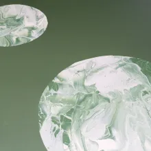 Marmora efekta “Orbit” dizaina grīda