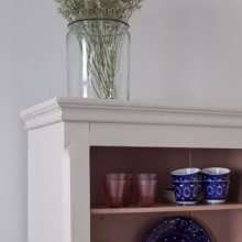Old cabinet painted