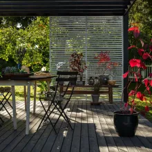 izvēlēties terases toni