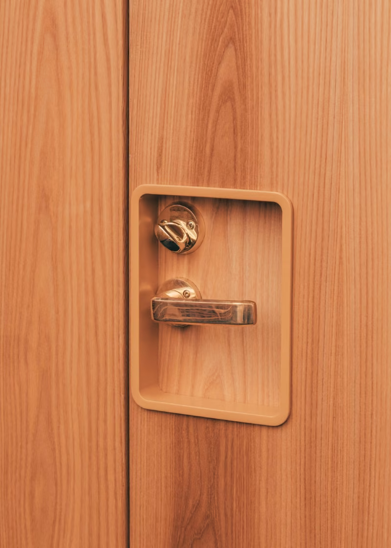Interior wooden boards